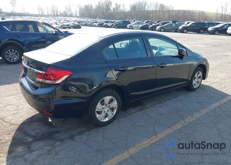 2014 Honda Civic Lx z USA, uszkodzony, nr VIN 19XFB2F53EE014668